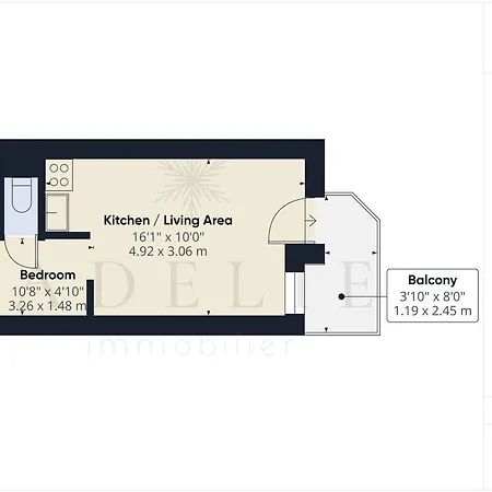 Appartement Sud 4 Pers, Balcon, A 50m Des Pistes Et 200m Des Commerces, Ideal Pour Familles - Fr-1-398-629
